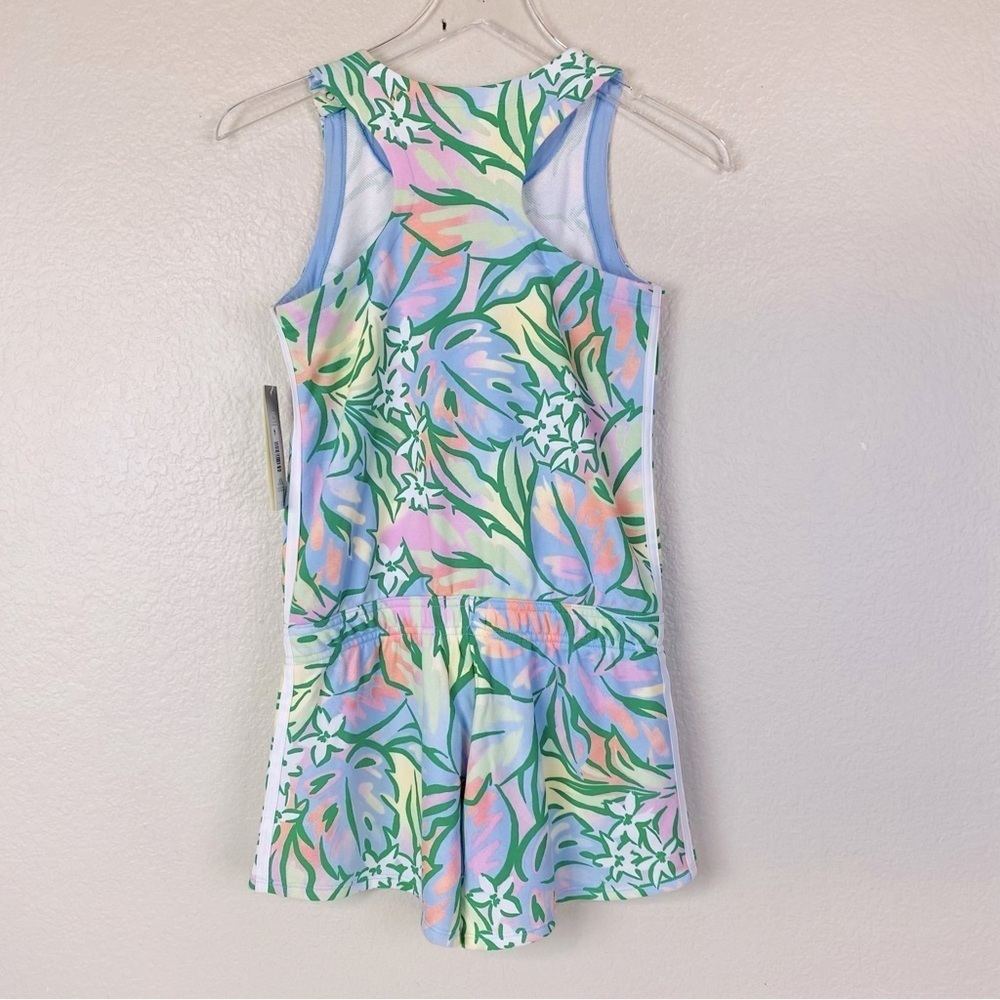 Adidas Tropical Print Tank Romper Size 14 - Picture 3 of 8